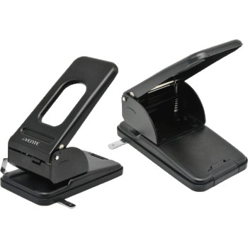 Дырокол deVENTE  60л. металлический черный