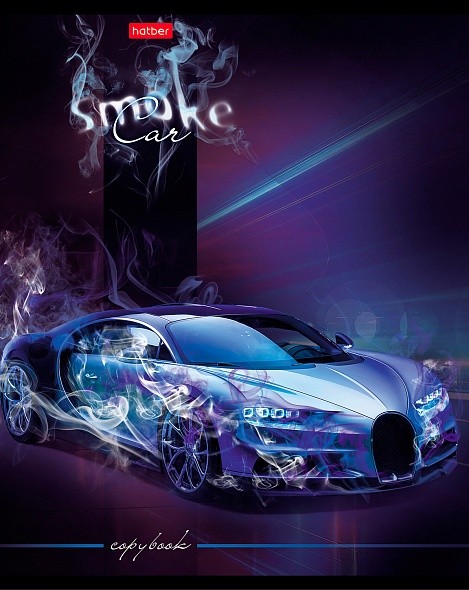 Тетрадь 48 л. клетка Hatber АвтоСтихии