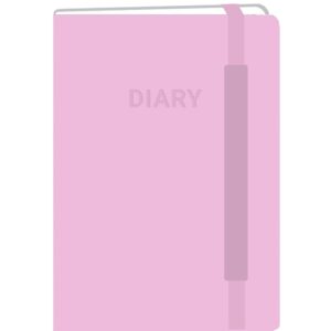 Ежедневник А5, 128л. Эксмо Blank Помадный, иск. ко