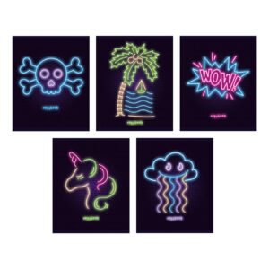 Тетрадь 48 л. клетка Канц-Эксмо Неоновые акценты