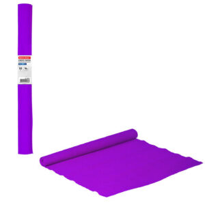 Бумага креповая BRAUBERG 50х250см фиолетовая
