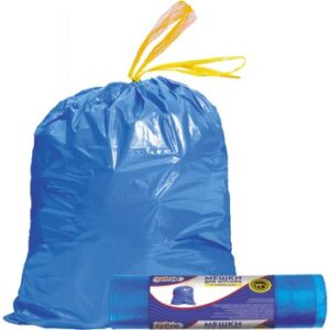 Мешки для мусора 65л 15шт рулон с завязками