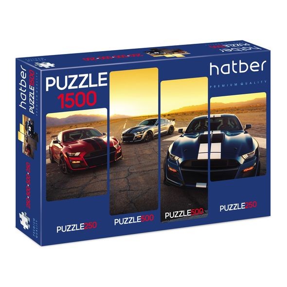 ПАЗЛЫ 250+500+500+250 эл. А2 АвтоЛюкс 4 в1