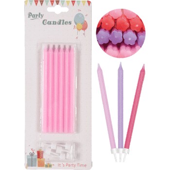 Свечи для торта deVENTE Цветок  6шт. с держателями