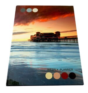 Еженедельник А4,  64л  Канц-Эксмо Закат, недатиров