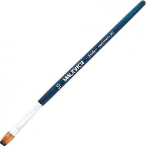 Кисть синтетика MALEVICH Andy плоскоовальная №10