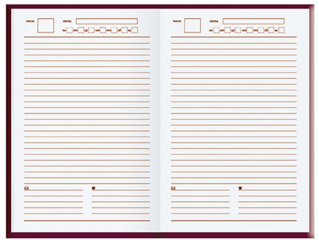 Ежедневник учителя А5 144л. Апплика Цветок