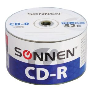Компакт диск SONNEN CD-R 700Mb 52х