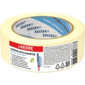 Скотч малярный 38ммх40м 125мкм deVENTE