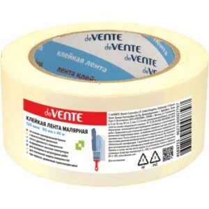 Скотч малярный 50ммх40м 125мкм deVENTE