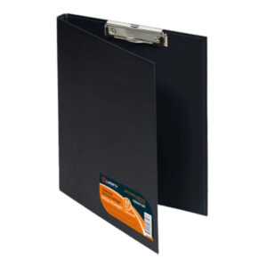 Папка-планшет с верхним зажимом LAMARK ПВХ черная