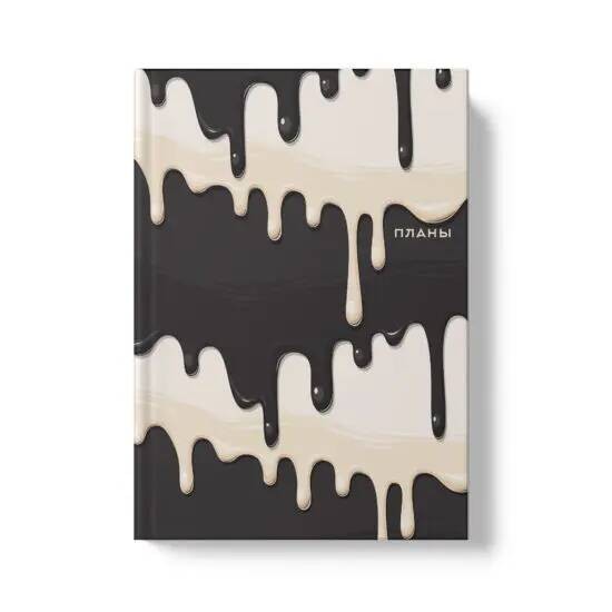 Записная книжка А5  80л. Эксмо Волны контрастов, Л