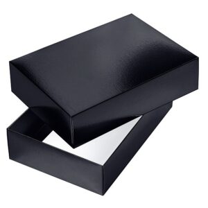 Коробка складная Hatber METALLIC Черная 25х18х6,5с