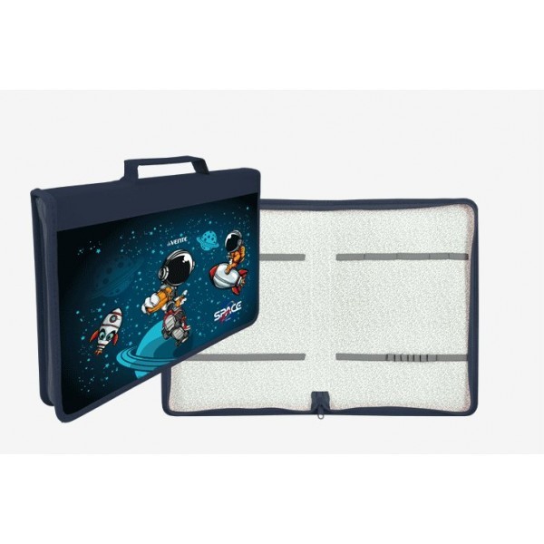 Папка с ручкой deVENTE А4 Astronaut