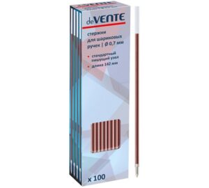 Стержень шариковый 142мм deVENTE красный, 0,7мм