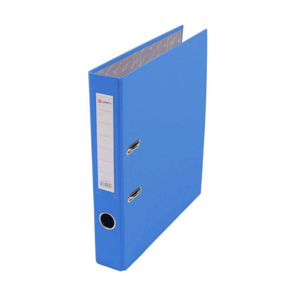 Папка-накопитель А4 50мм LAMARK (PVC) голубая
