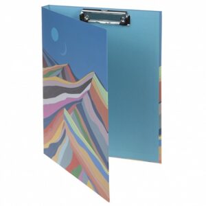 Папка-планшет с верхним зажимом Hatber Color Hills