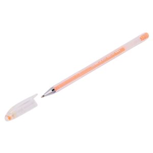 Ручка гелевая CROWN Hi-Jell Pastel оранжевая 0,5мм