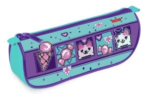 Пенал мягкий на молнии Hatber 200х95мм Сладкий мик