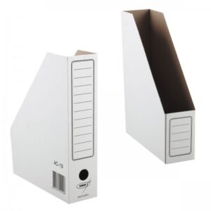 Накопитель вертикальный 75мм гофрокартон белый