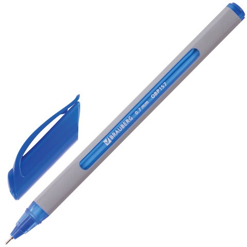 Ручка шар. BRAUBERG Extra Glide Soft  0,7мм синяя