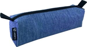 Пенал-косметичка Lamark Лен голубой