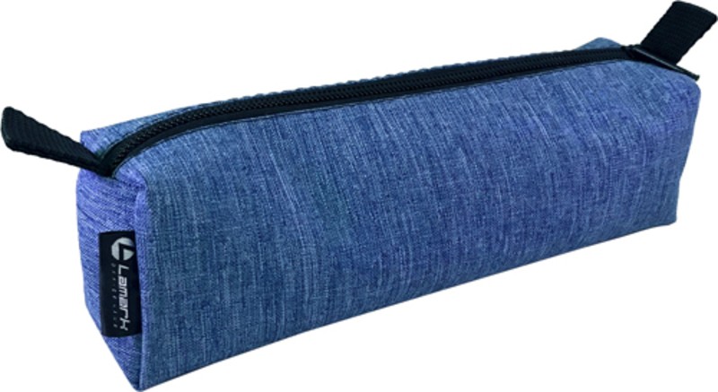Пенал-косметичка Lamark Лен голубой