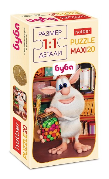 ПАЗЛЫ - MAXI 20 эл. Буба 165х230мм