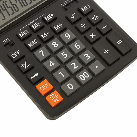 Калькулятор BRAUBERG EXTRA-16-BK 16-разр. 206х155м