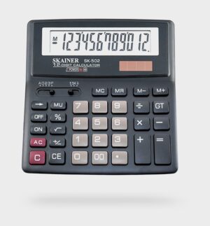 Калькулятор SKAINER 12-разр. 156*157*33мм