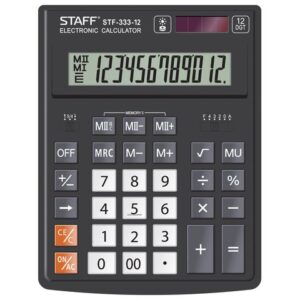 Калькулятор STAFF STF-333 12-разр. 200*154мм