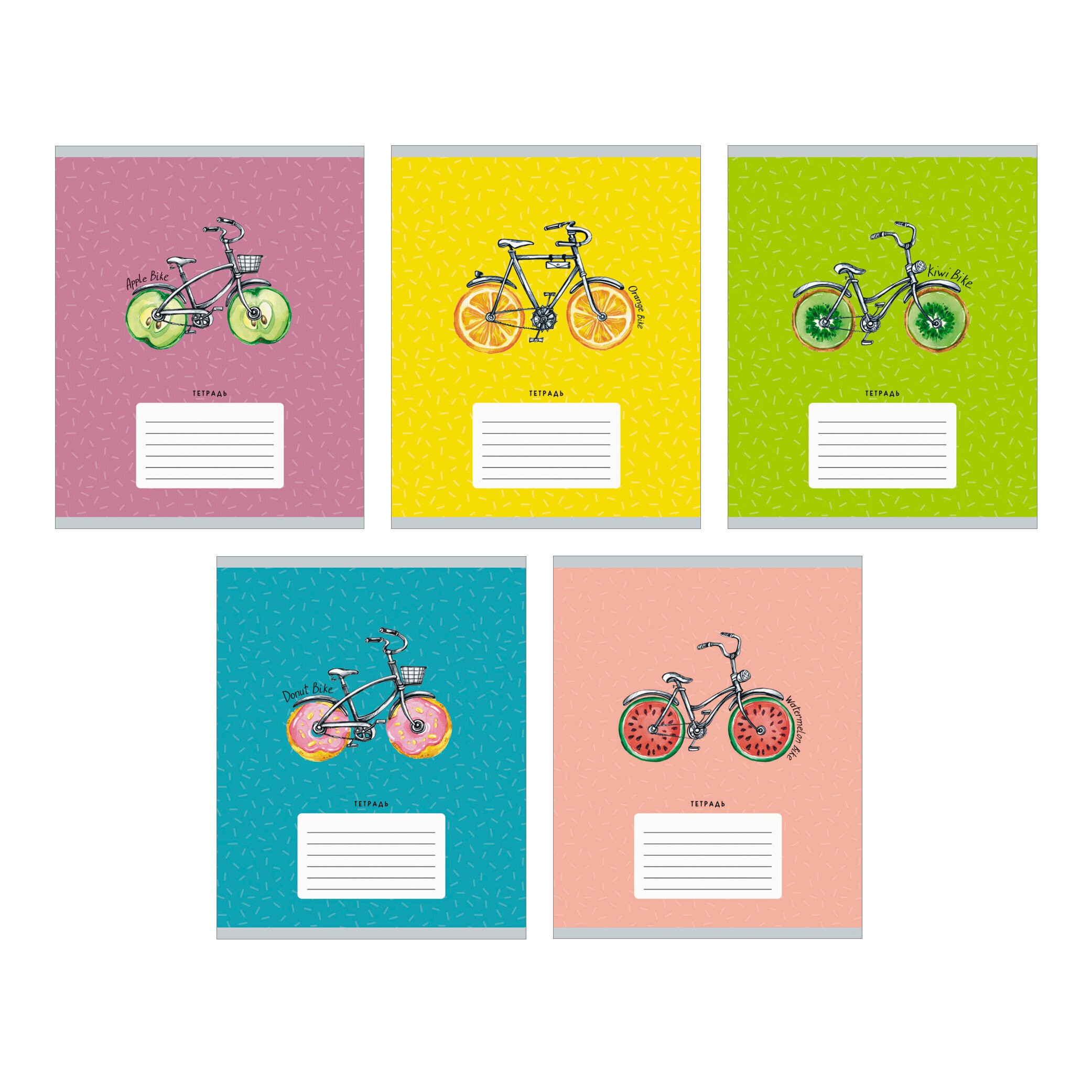 Тетрадь 24 л. клетка Эксмо Летнее настроение