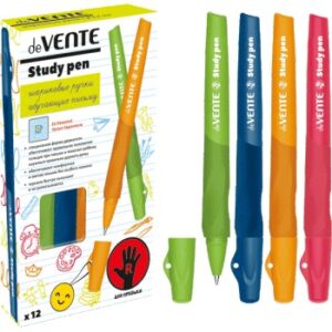 Ручка шариковая deVENTE Study Pen синяя 0.7мм для