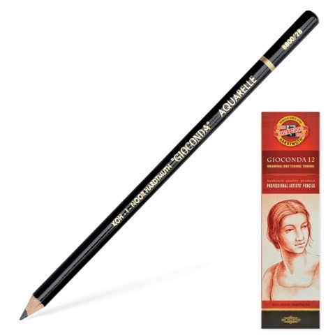 Карандаш ч/гр акварел.худож. KOH-I-NOOR Giocond 2В