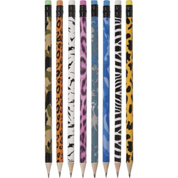 Карандаш чернографитный deVENTE animal print, с/л
