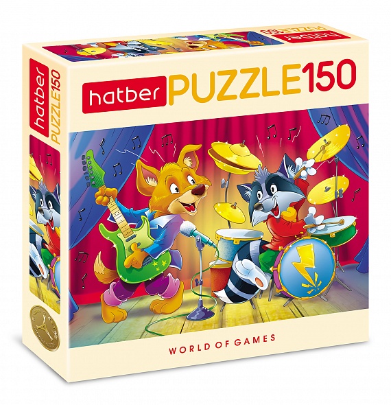 ПАЗЛЫ 150 эл. Веселые истории 220х330мм