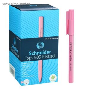 Ручка шариковая Schneider Tops 505 F синяя, 0,8мм