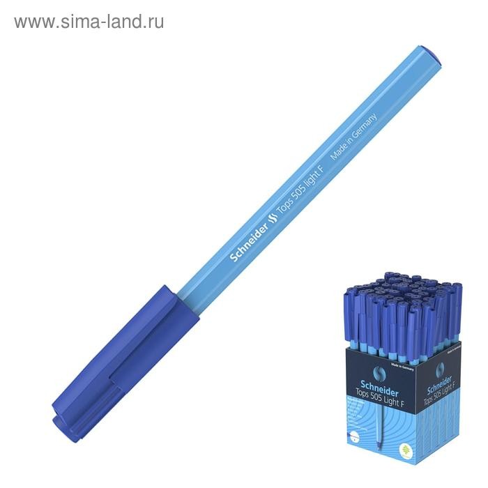 Ручка шариковая Schneider Tops 505 F синяя, 0,8мм,