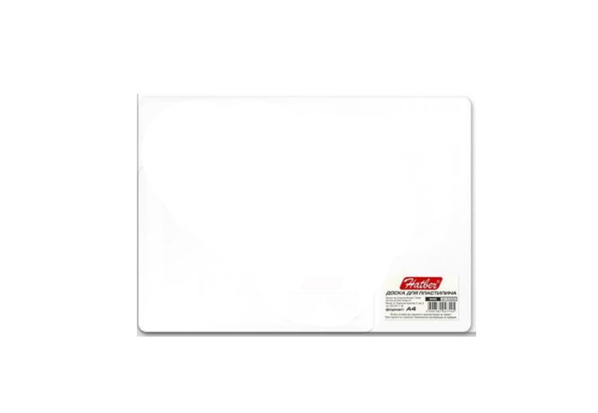 Доска для лепки А4 Hatber белая
