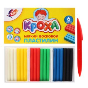 Пластилин  КРОХА Луч  6цв.  99г