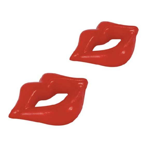 Материалы для творчества РОТИКИ 20х15мм 20шт. красные