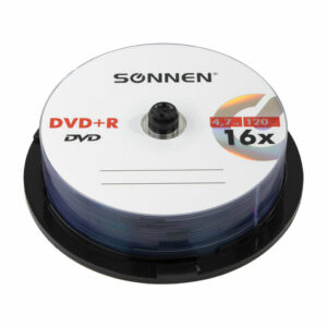 Диск DVD-R SONNEN 4,7GB 16х