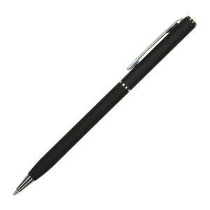 Ручка шариковая BRUNO VISCONTI Palermo, черный металлический корпус, синяя 0,7мм