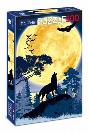ПАЗЛЫ 500 эл. Полнолуние Волк 480х330мм