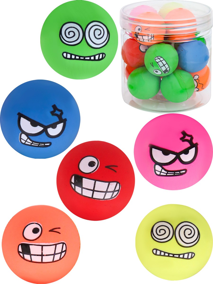 Мяч-прыгун 3,2см ЭМОДЖИ