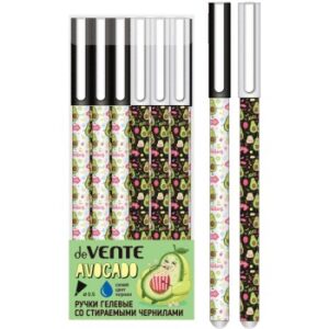 Ручка гелевая deVENTE Avocado синяя 0.5мм стираема