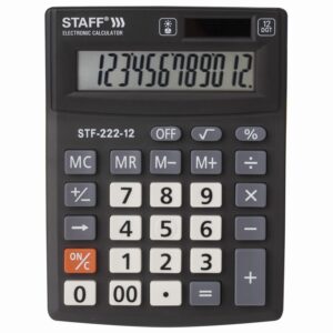 Калькулятор STAFF STF-222 12-разр. 138х103мм