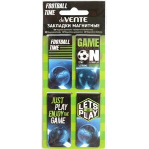 Закладки магнитные (набор 4шт.) deVENTE Football Time