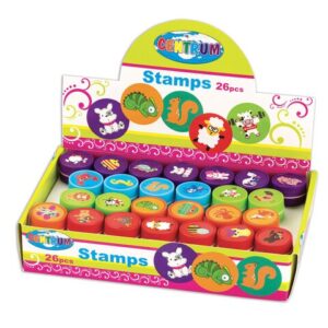 Штампик для творчества CENTRUM, с чернилами ассорт