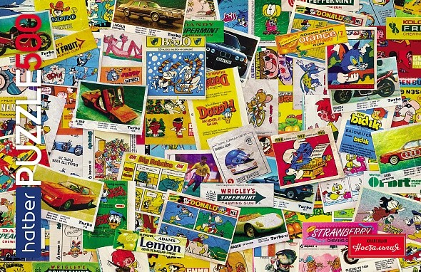 ПАЗЛЫ 500 эл. Premium Ностальгия Жвачка СССР 330х4